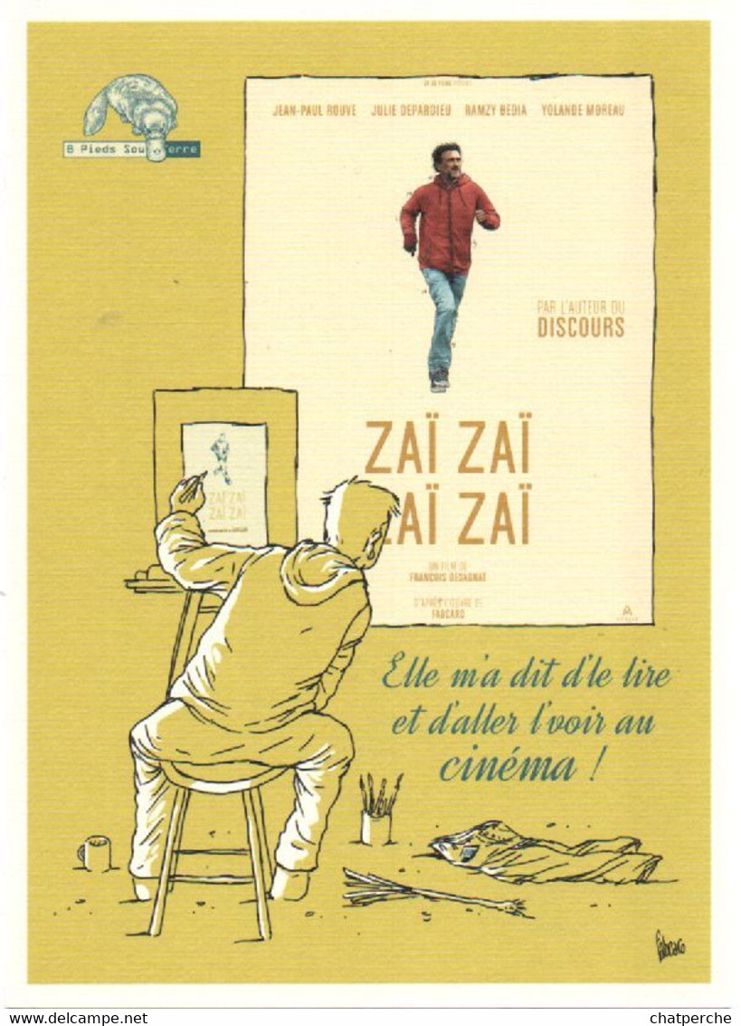 DUO CINEMA FILM ZAI ZAI ZAI ZAI BANDE DESSINÉE EX-LIBRIS UN JEU DE CASES DE FABCARO LOT3/4/5/6/7/8/9/10 + M-P