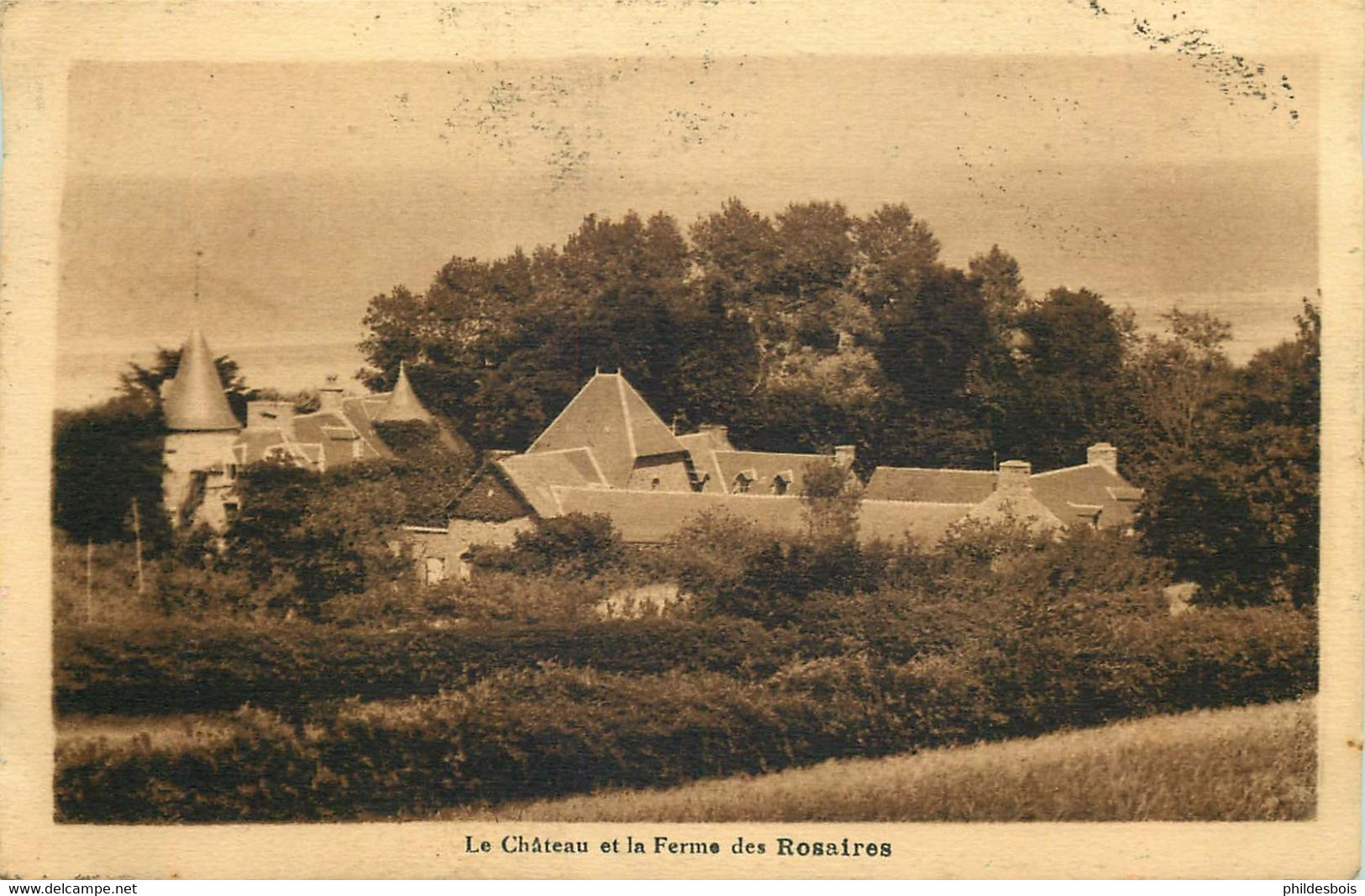 22  PLERIN Le Chateau Et La Ferme Des Rosaires - Plérin / Saint-Laurent-de-la-Mer