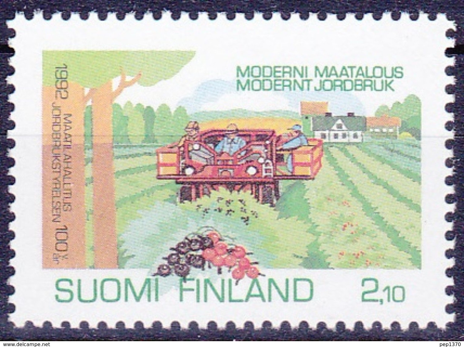 FINLANDIA 1992 - AGRICULTURA - YVERT Nº  1146** - Neufs