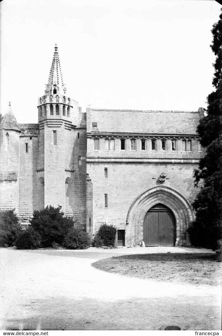 006 - INDRE ET LOIRE - SAINTE RADEGONDE - Abbaye De Marmoutier - Original Unique - Plaques De Verre