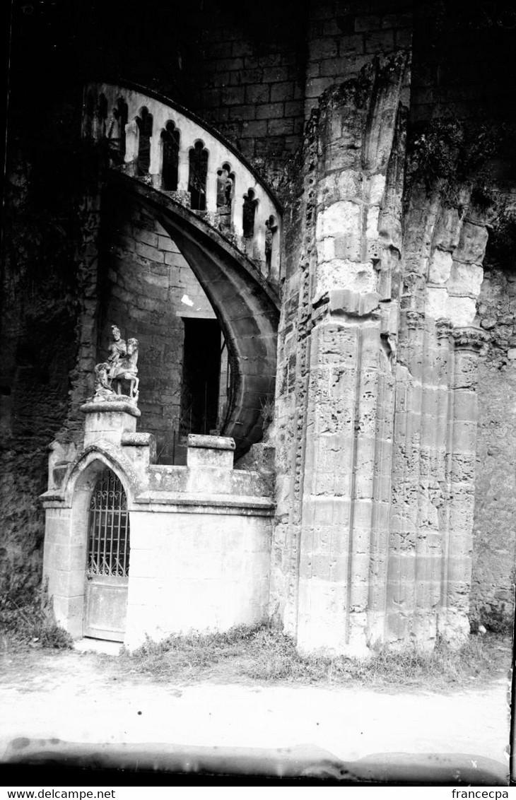 008 - INDRE ET LOIRE - SAINTE RADEGONDE - Abbaye De Marmoutier - Original Unique - Plaques De Verre