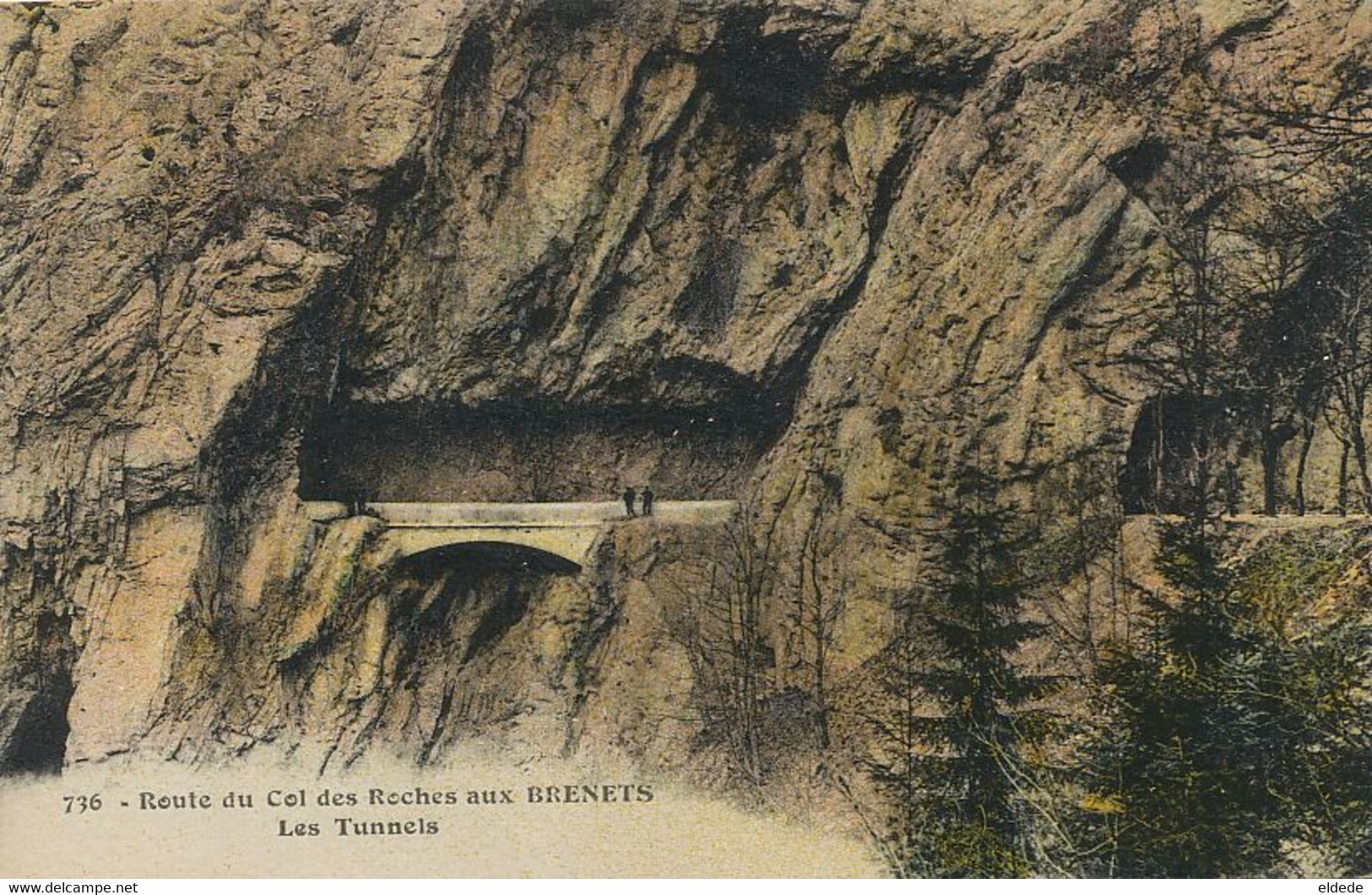 Route Du Col Des Roches Aux Brenets Les Tunnels - Les Brenets