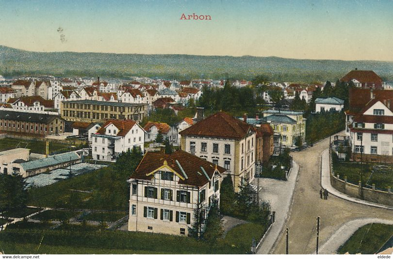 Arbon  P. Used To Chantarella St Moritz  Edit Metz Basel . Light Defect Bottom Right Corner - Arbon