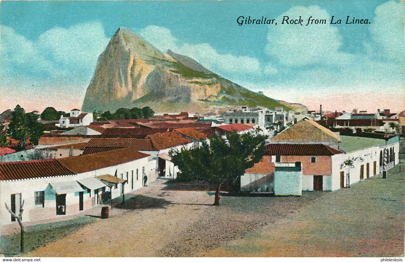 GIBRALTAR   Rock From La Linea - Gibraltar