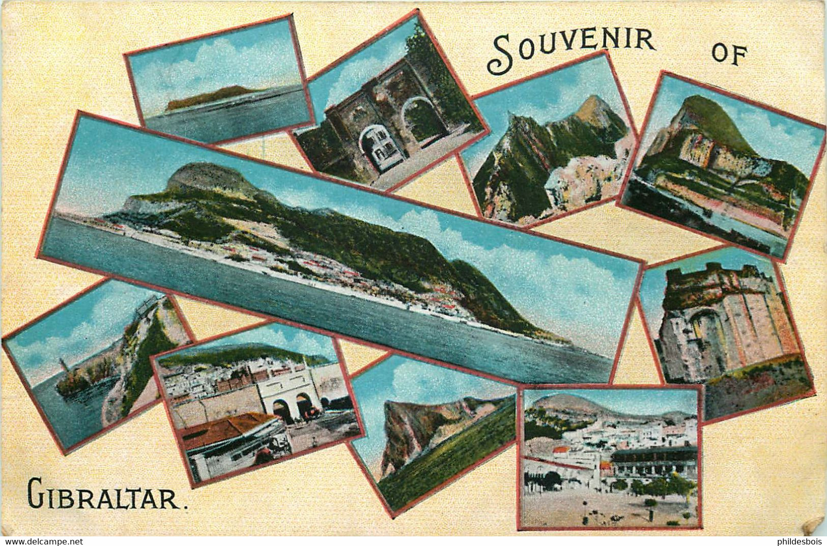GIBRALTAR   Souvenir Of ... - Gibilterra