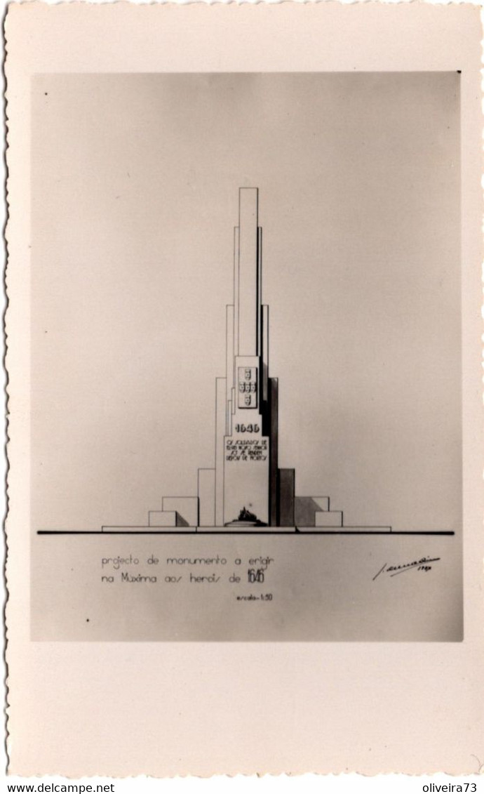 ANGOLA - LUANDA - Projecto De Monumento A Erigir - Angola