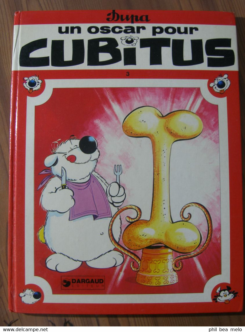 BD DARGAUD EDITEUR 1978 - N°3 UN OSCAR POUR CUBITUS - DUPA - Cubitus