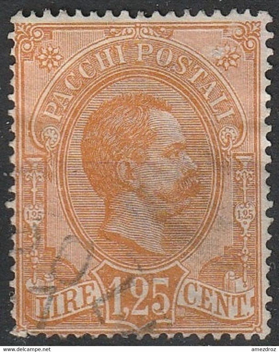 Italie Colis Postaux 1884-1886 N° 5 Roi Humbert I (1878-1900)  (H10) - Postal Parcels