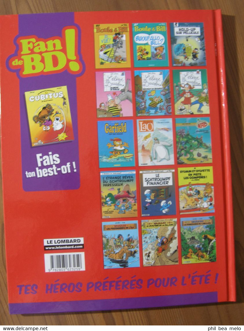 BD LOMBARD 2007 FAN DE BD - LES NOUVELLES AVENTURES DE CUBITUS - EN AVANT TOUTE - Cubitus