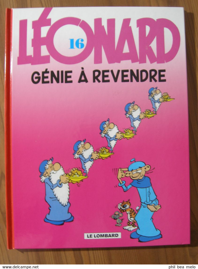 BD LE LOMBARD 2005 - N°16 LEONARD GÉNIE A REVENDRE - FAN DE BD - TURK & DE GROOT - Léonard