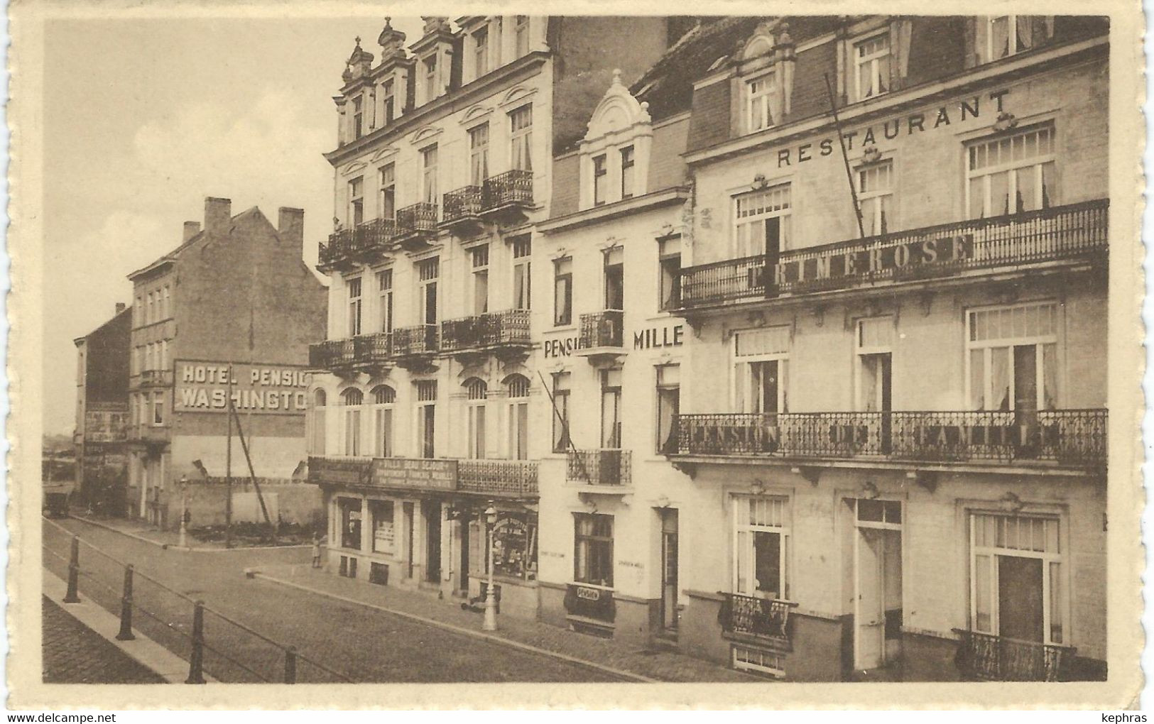 MARIAKERKE (BAINS) - 10. OSTENDE-Extension - Rue De Raversyde - TRES RARE VARIANTE - Cachet De La Poste 1938 - Oostende