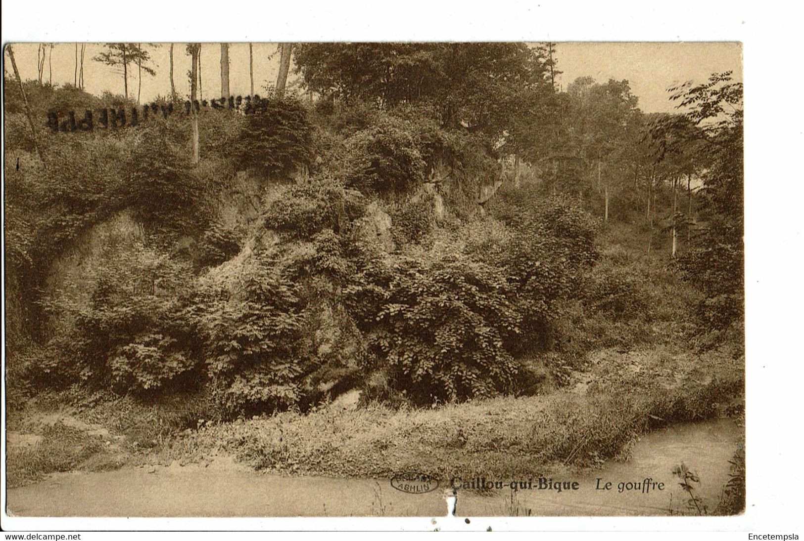 CPA Carte Postale-Belgique- Honnelles-Roisin Le Caillou Qui Bique-Le Gouffre 1931 VM30878 - Honnelles