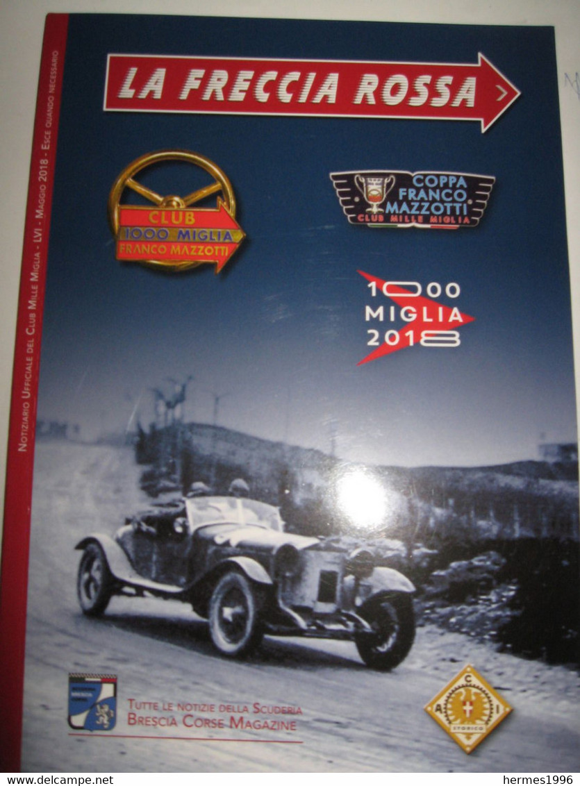 RIVISTA    LA  FRECCIA  ROSSA     EDIZIONI     CLUB   MILLE   MIGLIA - Boeken