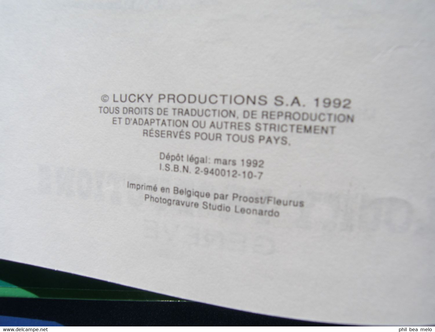 BD LUCKY PRODUCTIONS 1992 - RANTANPLAN OTAGE - Rantanplan