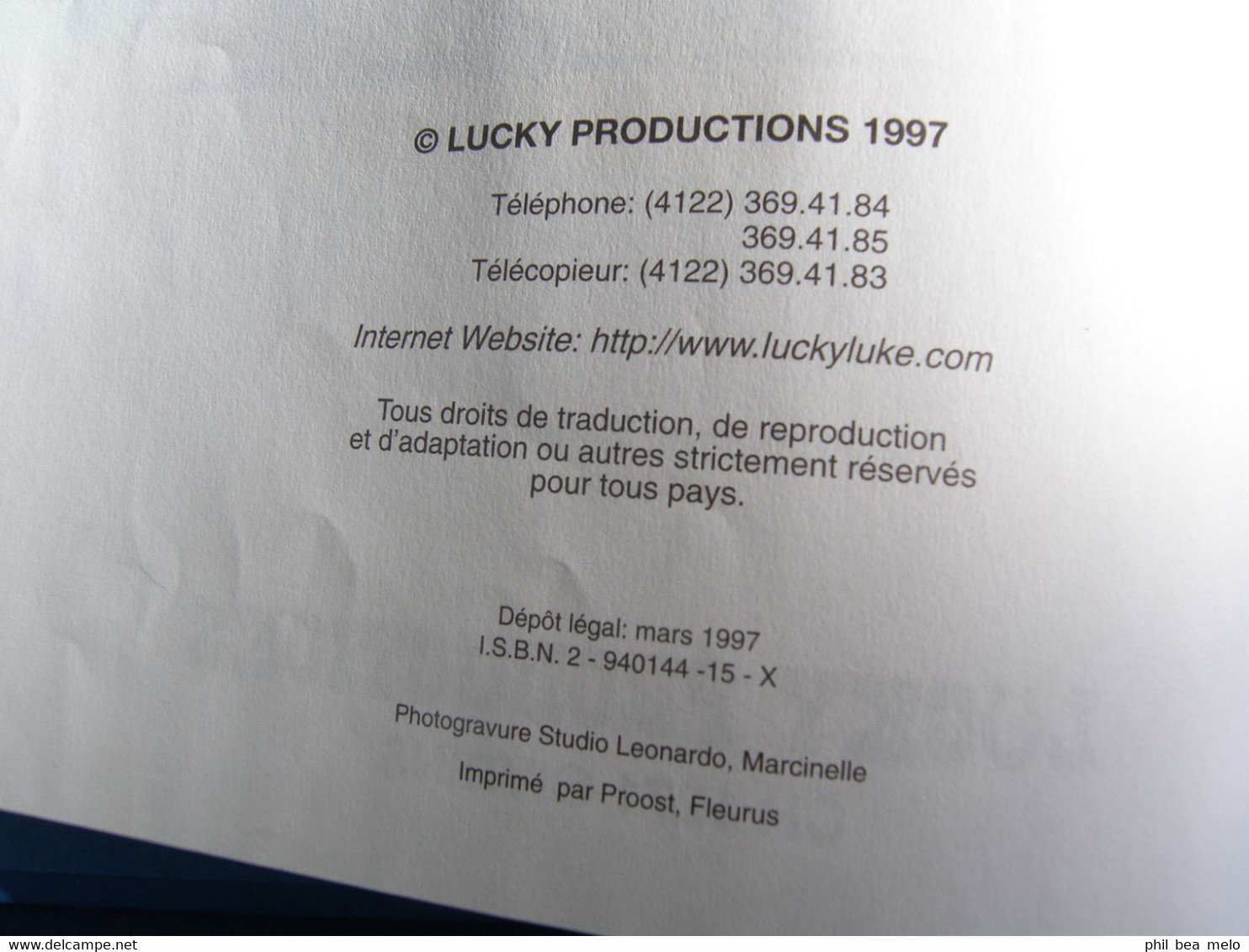 BD LUCKY PRODUCTIONS 1997 - RANTANPLAN - LE CHAMEAU - Rantanplan