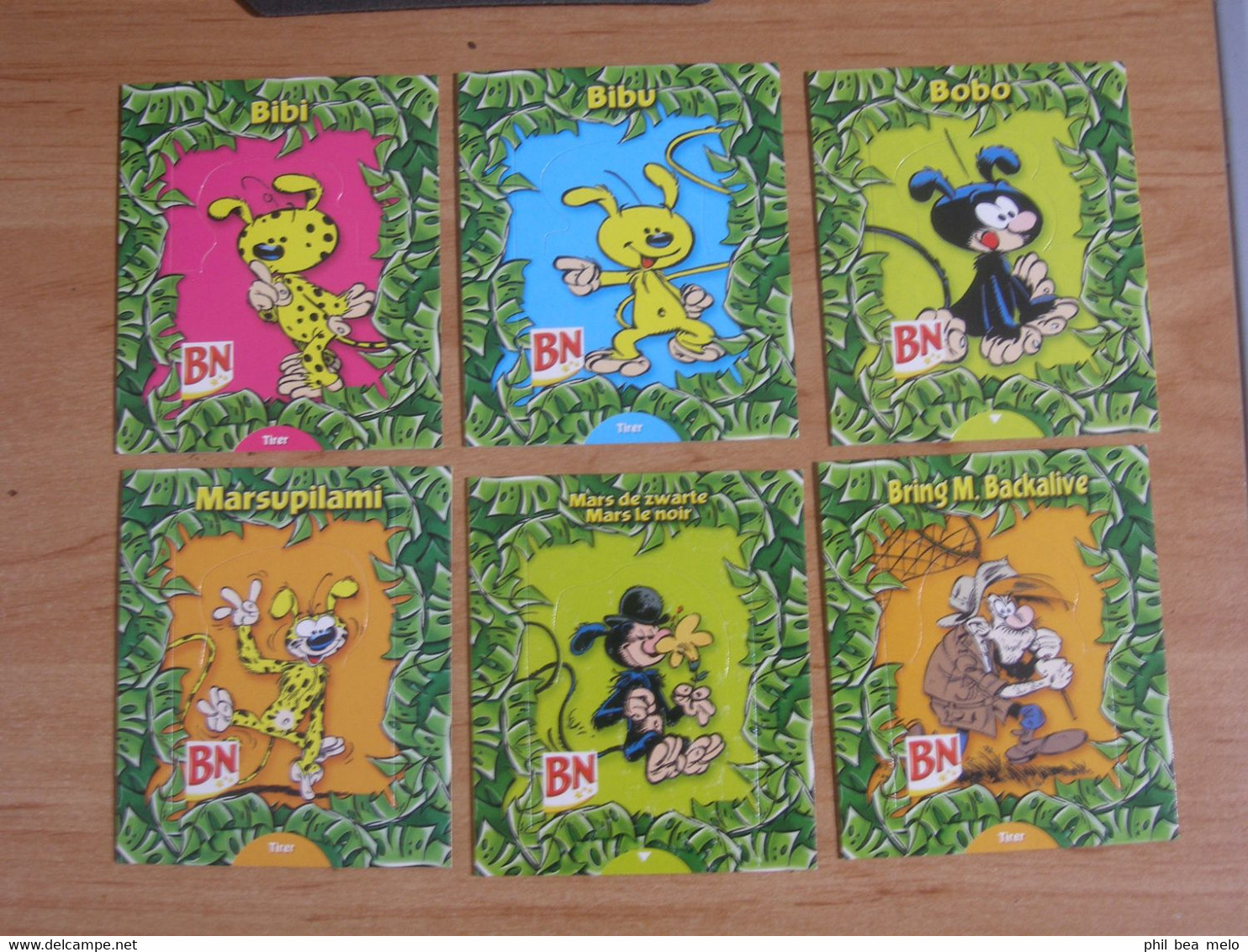 BD MARSU PROD 1991 N° 1 LA QUEUE DU MARSUPILAMI + CALENDRIER + CARTES