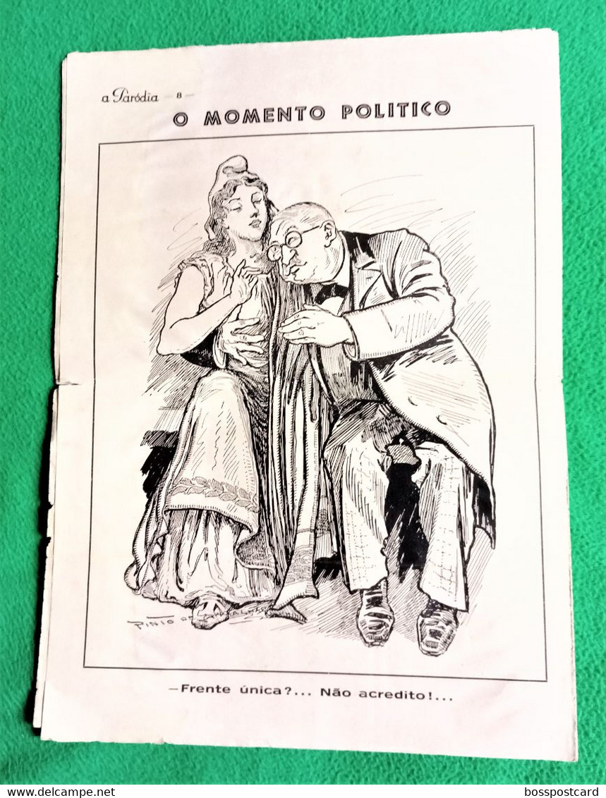 Estoril - Costa Do Sol - Jornal A Paródia Nº 6, 11 De Junho De 1931 - Imprensa - Portugal - Humour