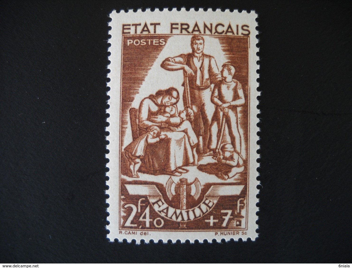 1359 FRANCE  Timbre NEUF  N° 578 **   ETAT FRANÇAIS    Cote  22 Euros - Autres & Non Classés