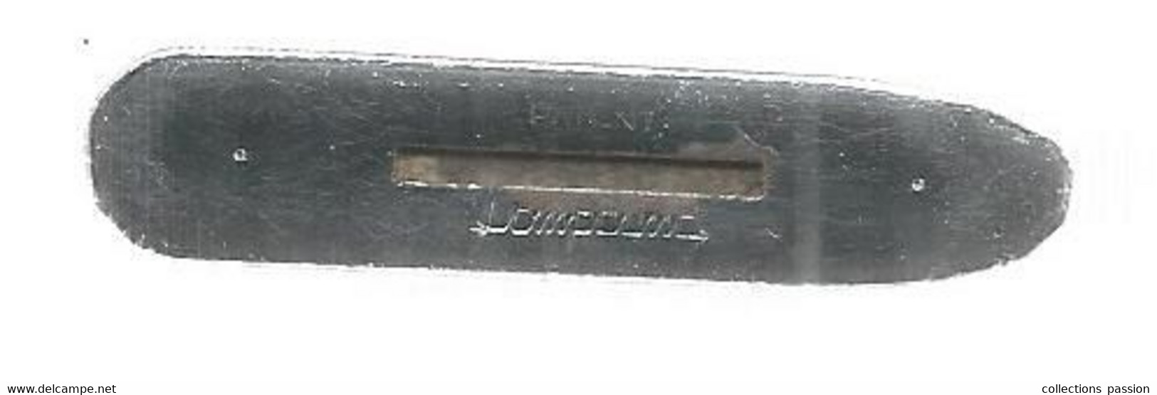 Briquet SILVER MATCH  , Patent Compound,  4 Scans, Frais Fr 4.95 E - Andere & Zonder Classificatie