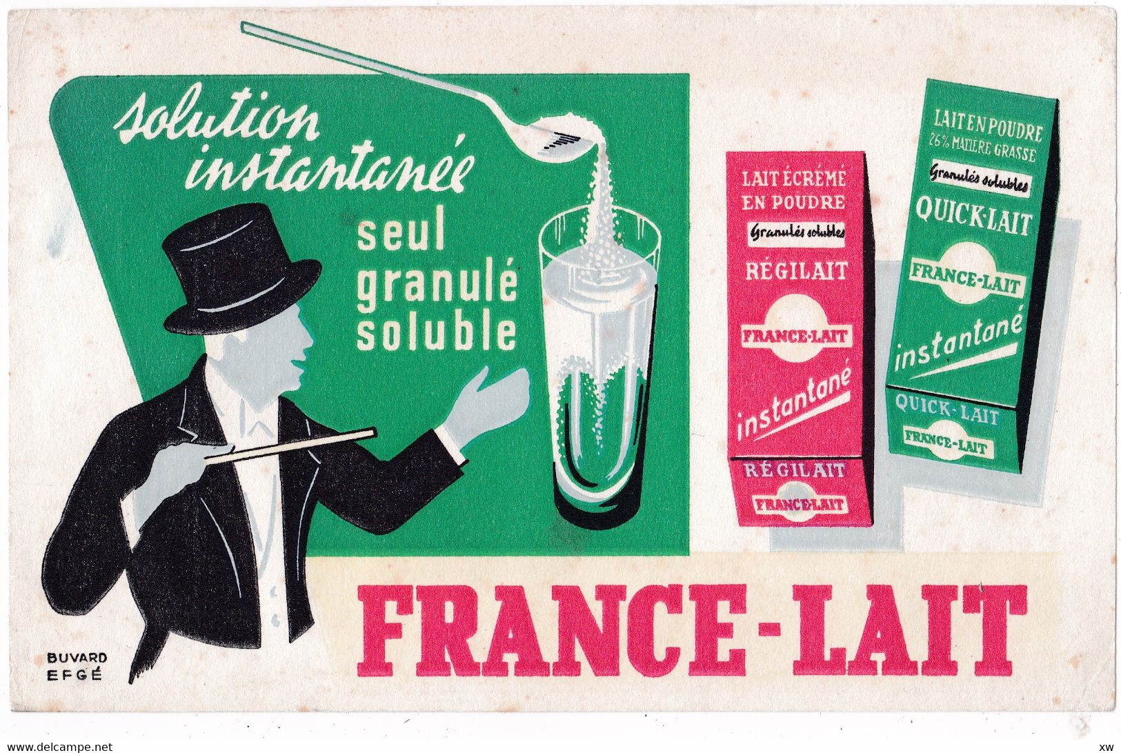 BUVARD - France-Lait - Leche