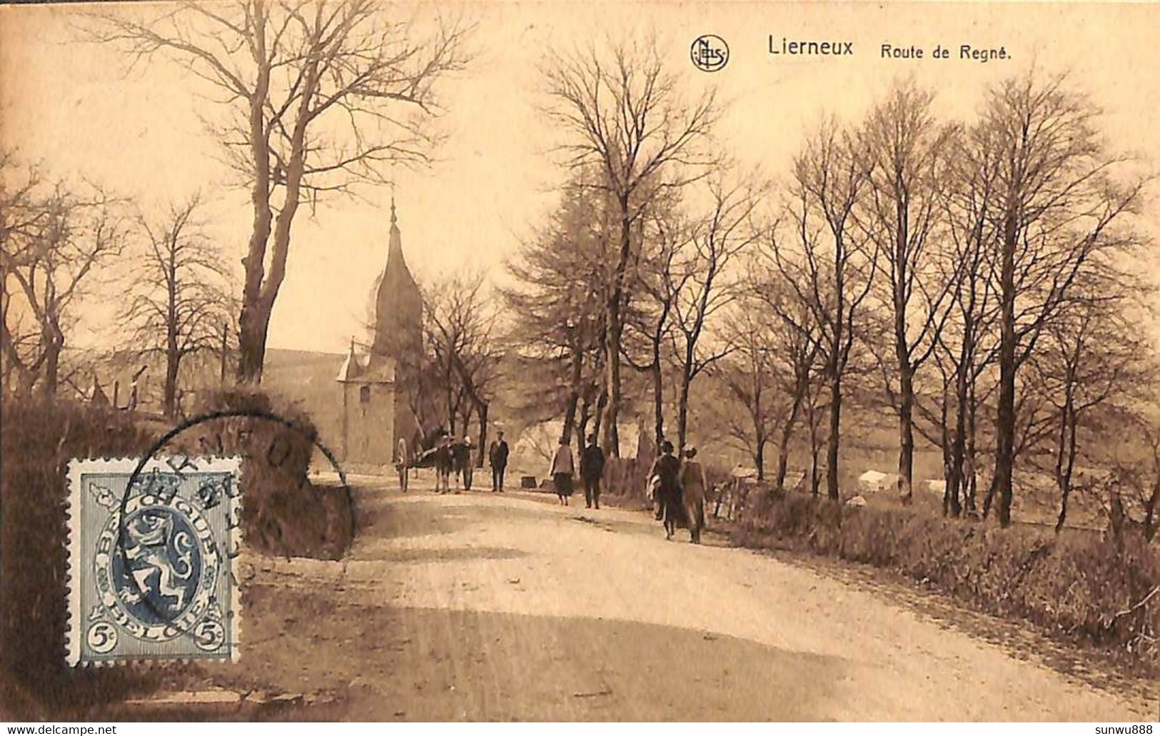 Lierneux - Route De Regné (animée Edit Libre-Echange Nels) - Lierneux