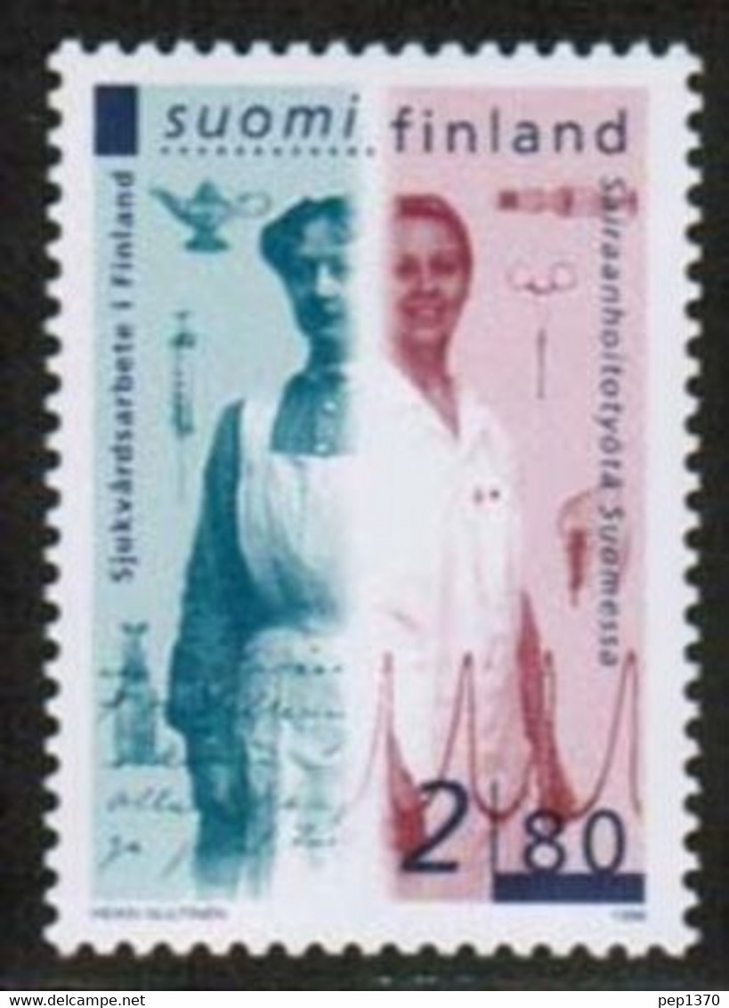 FINLANDIA 1998 - ENFERMERIA - YVERT 1386** - Unused Stamps