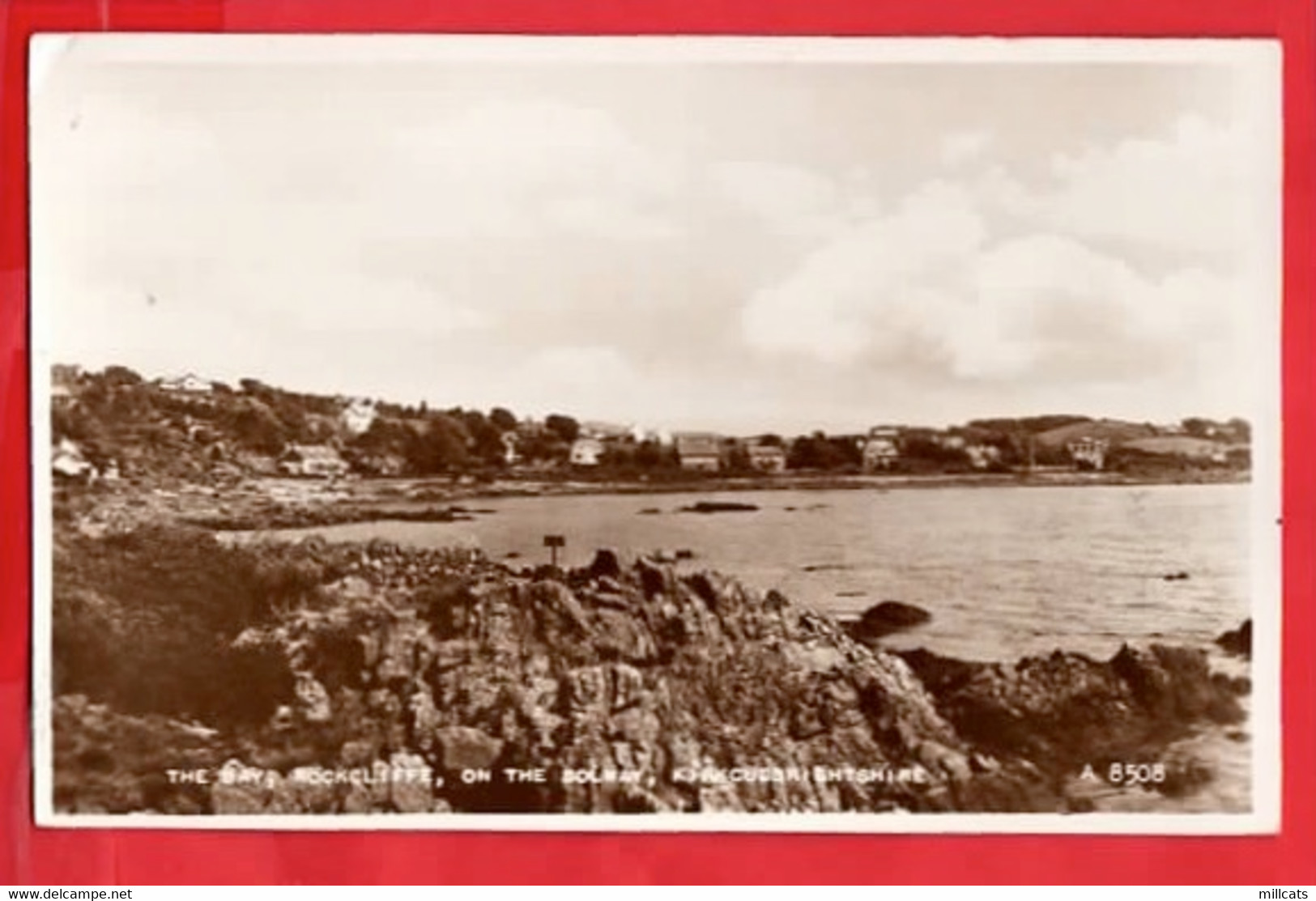 SCOTLAND  KIRKUDBRIGHTSHIRE  ROCKCLIFFE   BAY ON SOLWAY  RP - Kirkcudbrightshire