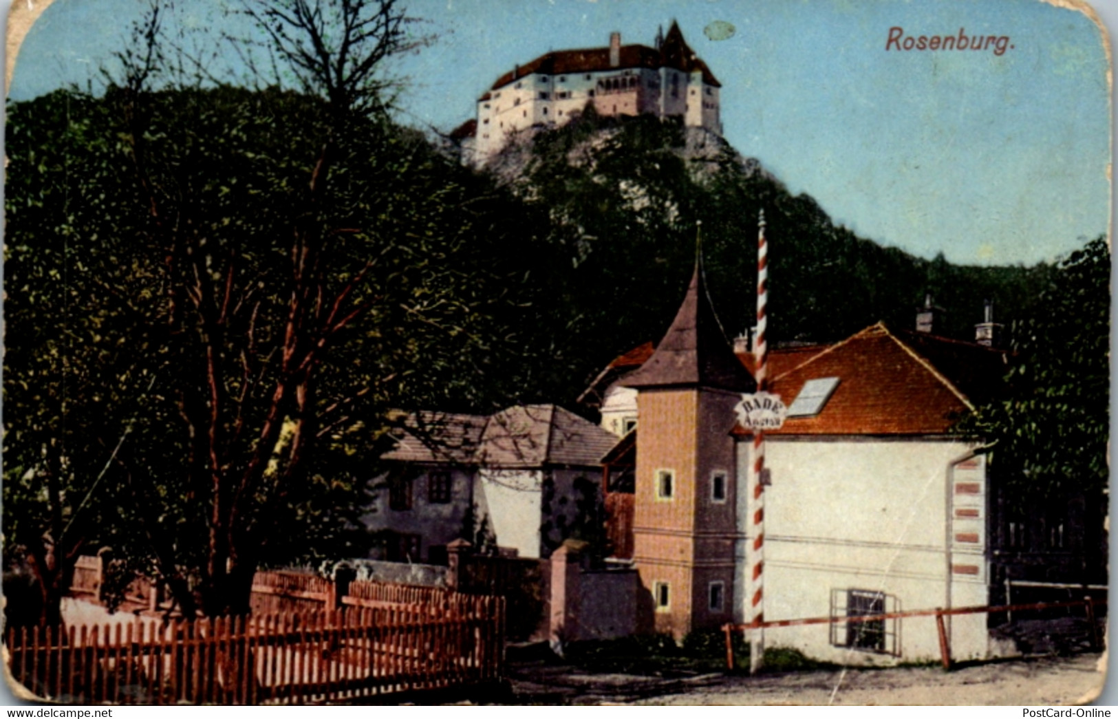 9676 - Niederösterreich - Rosenburg - Gelaufen 1916 - Rosenburg