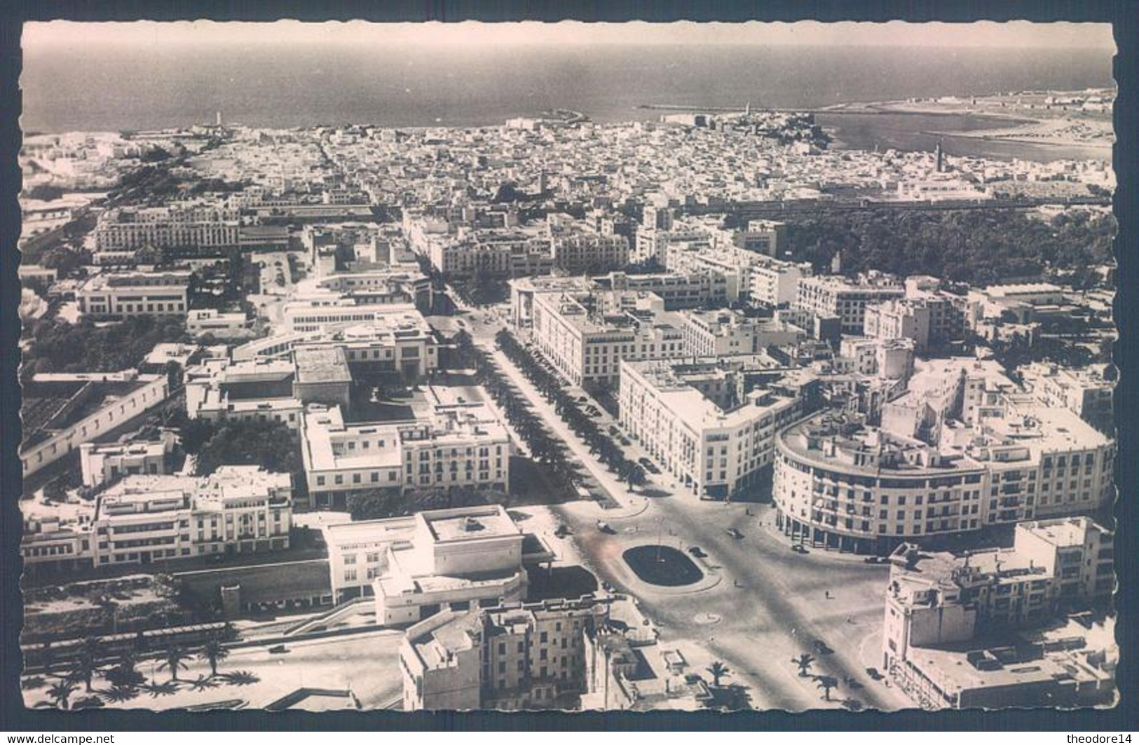 Lot de 19 cartes Maroc Rabat Rue Avenue Place Porte