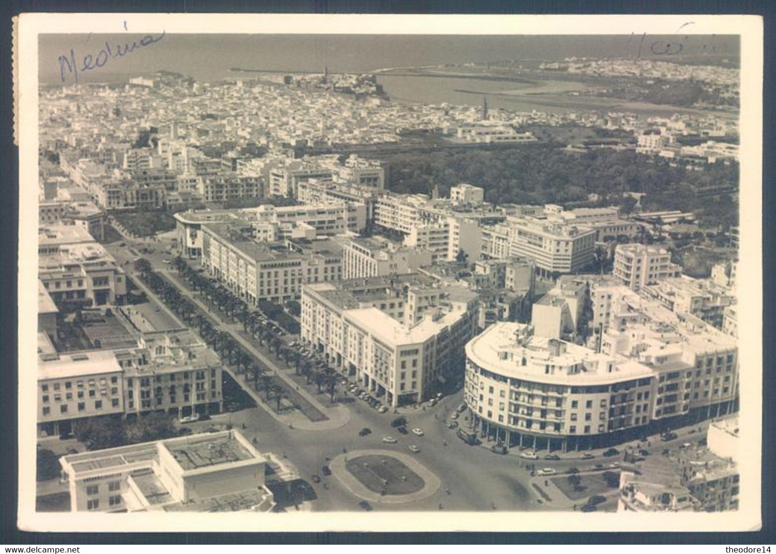 Lot de 19 cartes Maroc Rabat Rue Avenue Place Porte