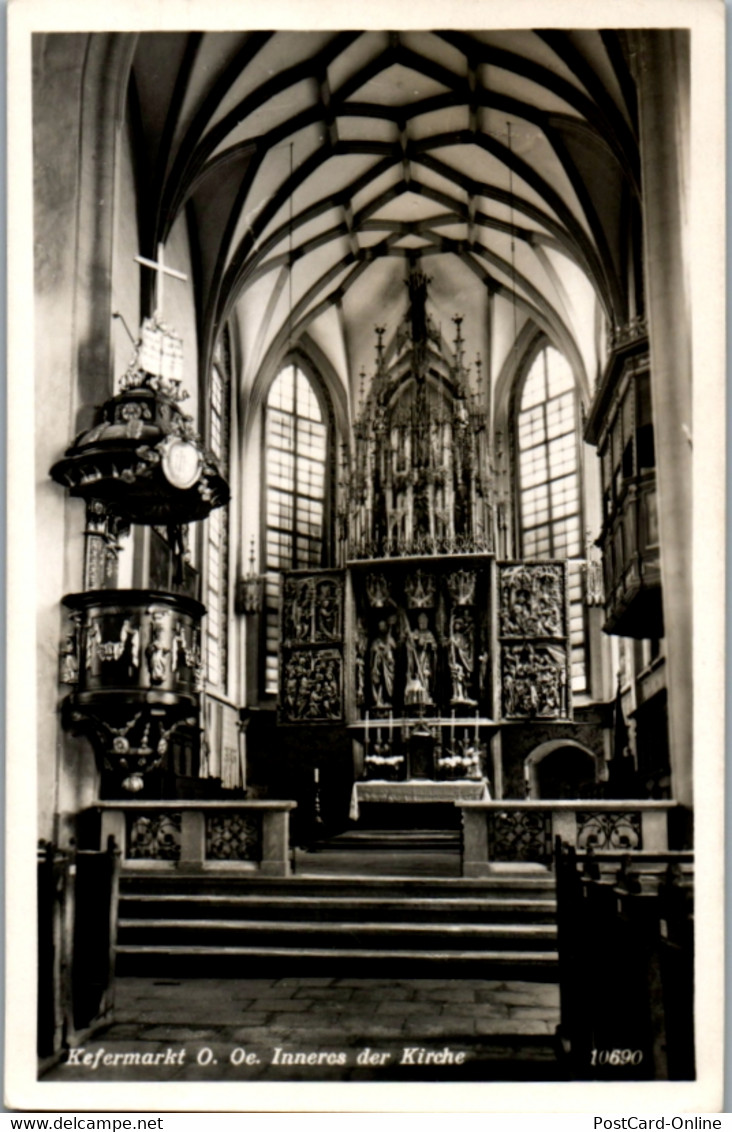 9724 - Oberösterreich - Kefermarkt , Inneres Der Kirche - Nicht Gelaufen - Kefermarkt