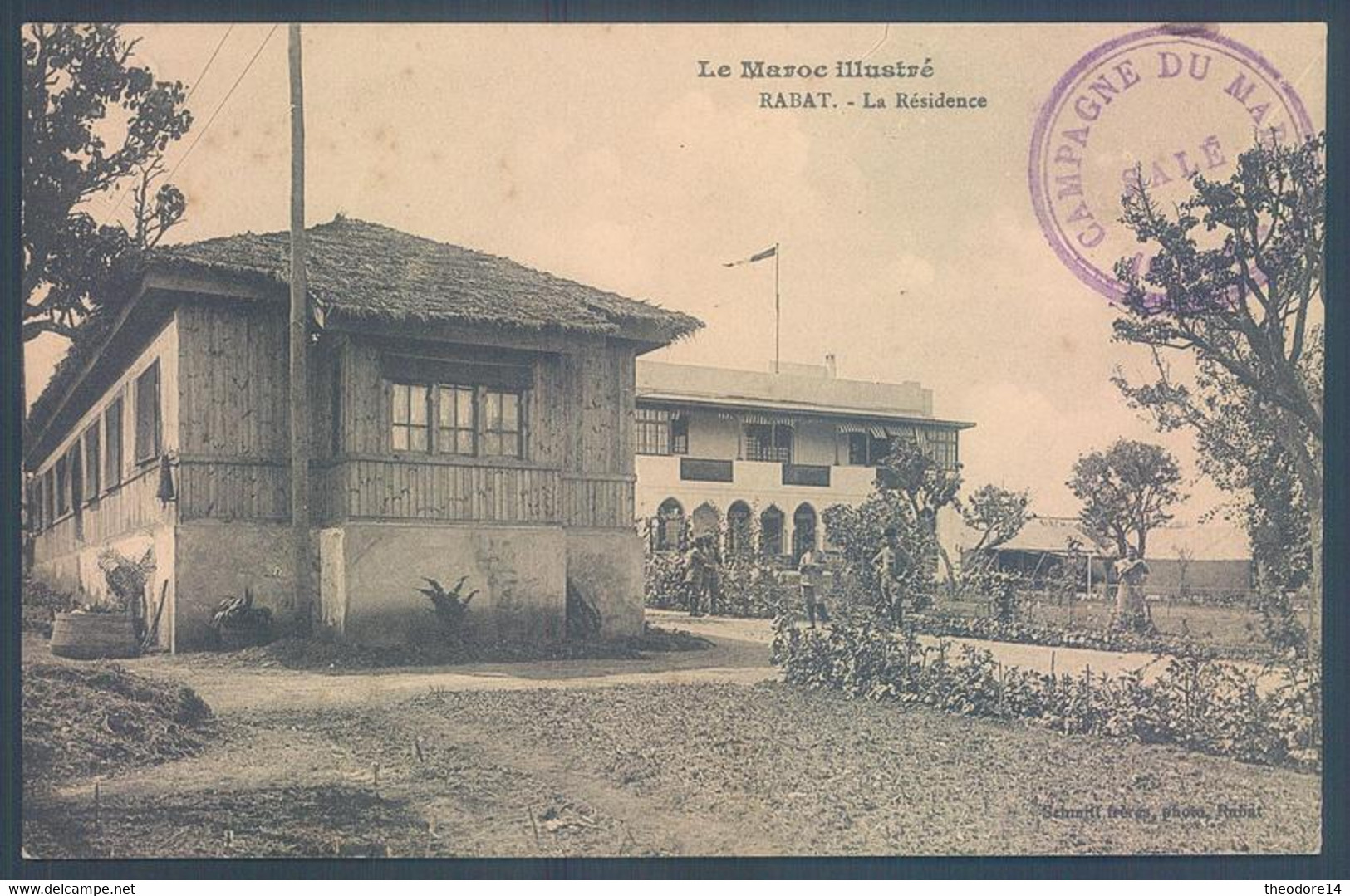 Lot De 24 Cartes Maroc Rabat Sale Camp La Résidence - Rabat