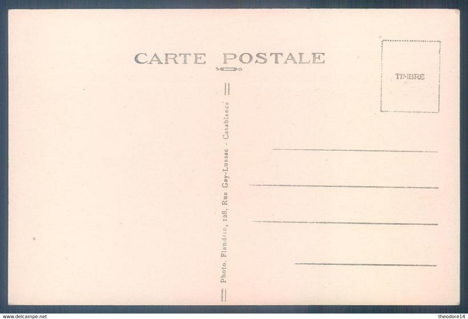 Lot de 24 cartes Maroc Rabat Sale Camp la Résidence