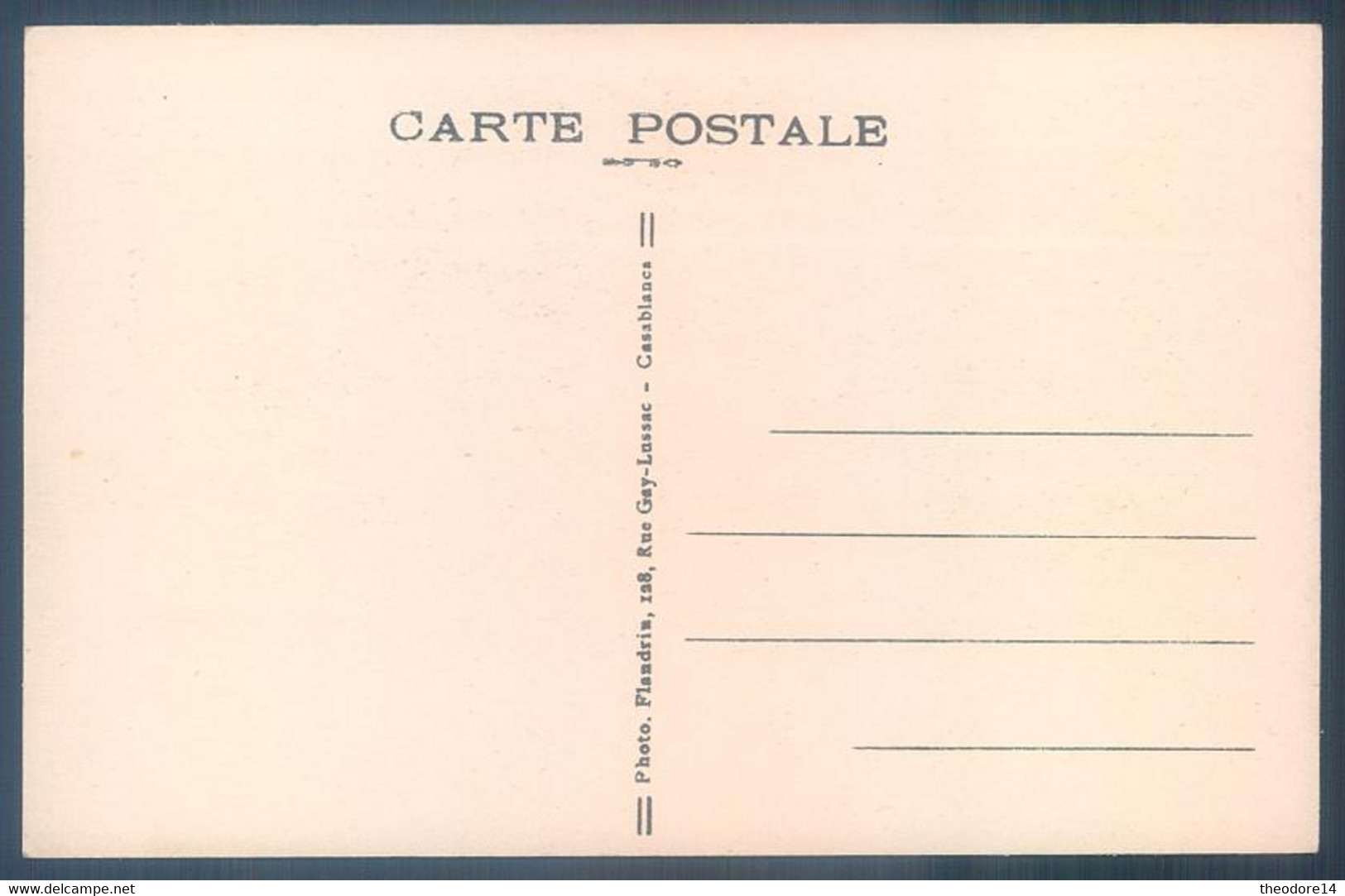 Lot de 24 cartes Maroc Rabat Sale Camp la Résidence