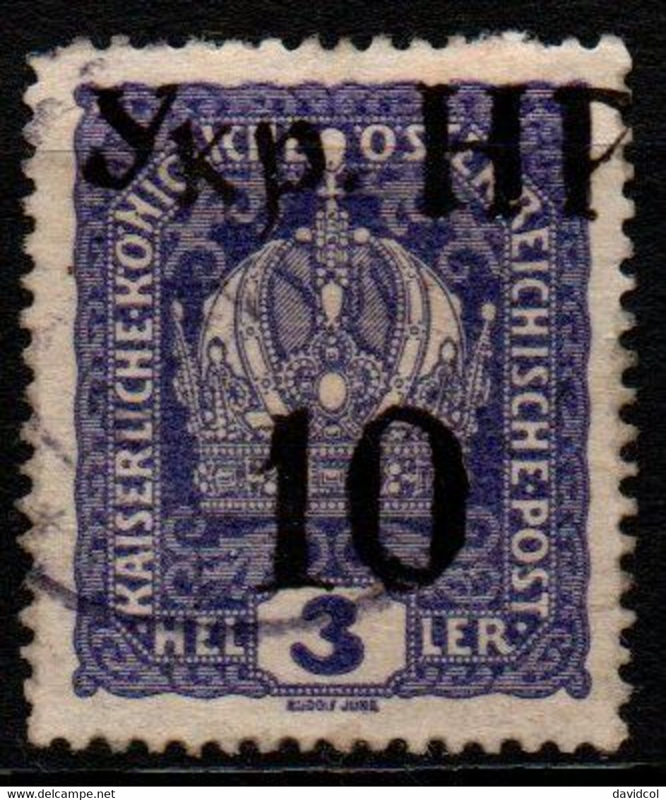 M334B- AUSTRIA / WESTERN UKRAINE. #2 - 1918- USED - Neufs