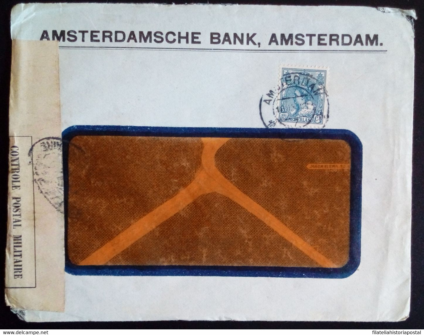 985 NETHERLANDS NEDERLAND HOLANDA HOLLANDE AMSTERDAM 1916 - Autres & Non Classés