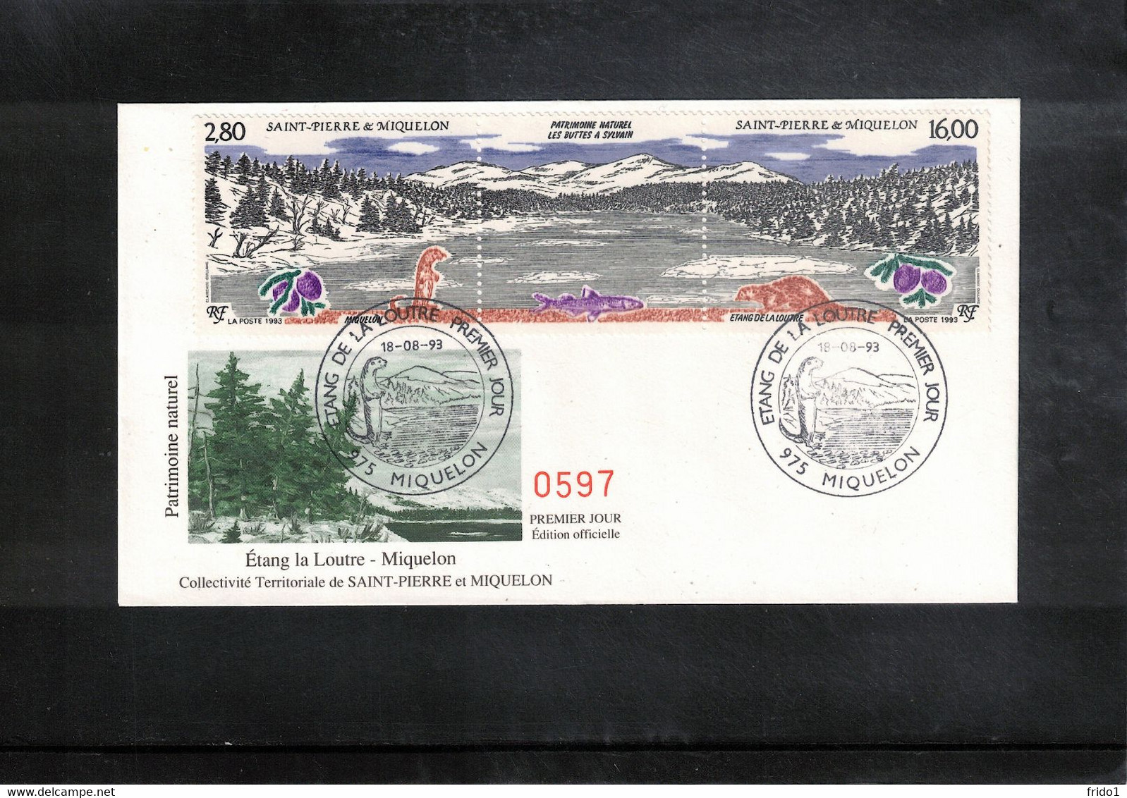 Saint Pierre And Miquelon 1993 Michel 662 - 663 FDC - FDC