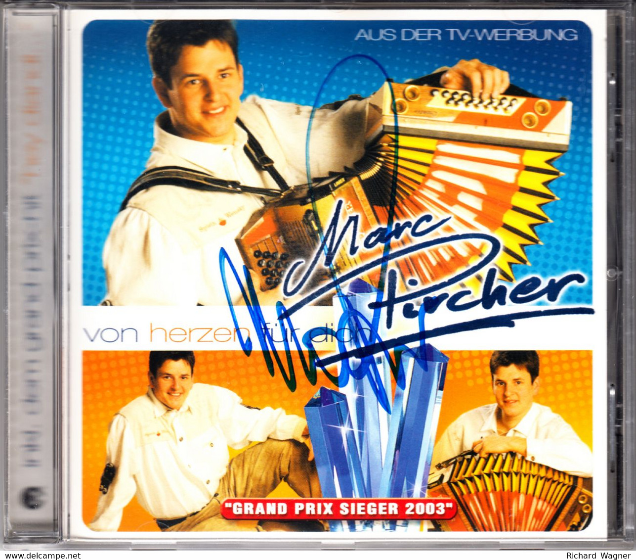Signierte CD: Marc Pircher - Von Herzen Für Dich - Sonstige - Deutsche Musik