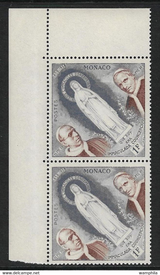 Monaco 492b** Variété Grande Hermine Cote 30€ - Plaatfouten En Curiosa