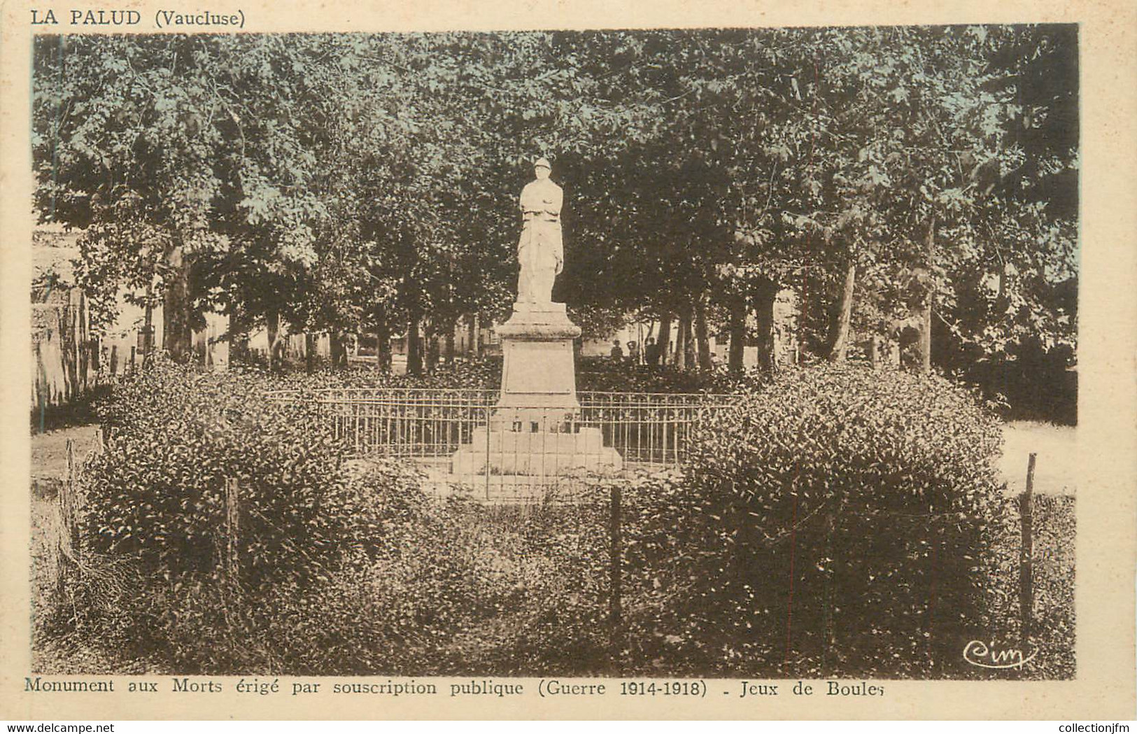 CPA FRANCE 84 "Lapalud, Le Monument Aux Morts" - Lapalud