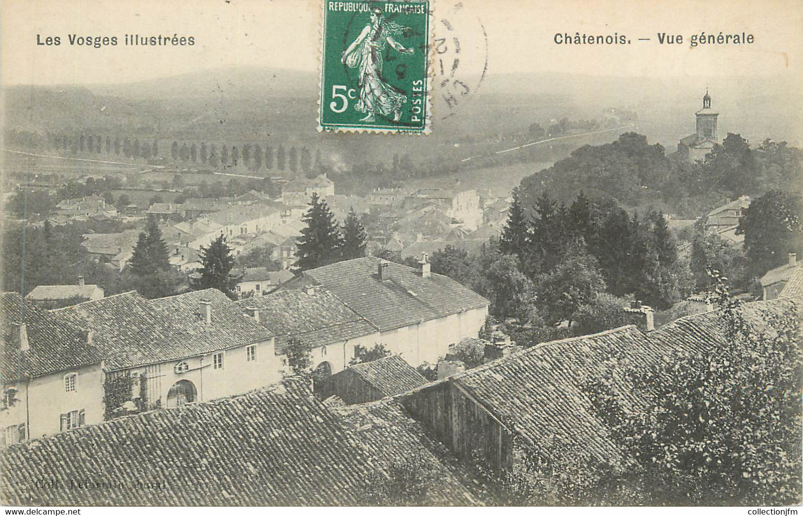 CPA FRANCE 88 " Châtenois, Vue Générale" - Chatenois