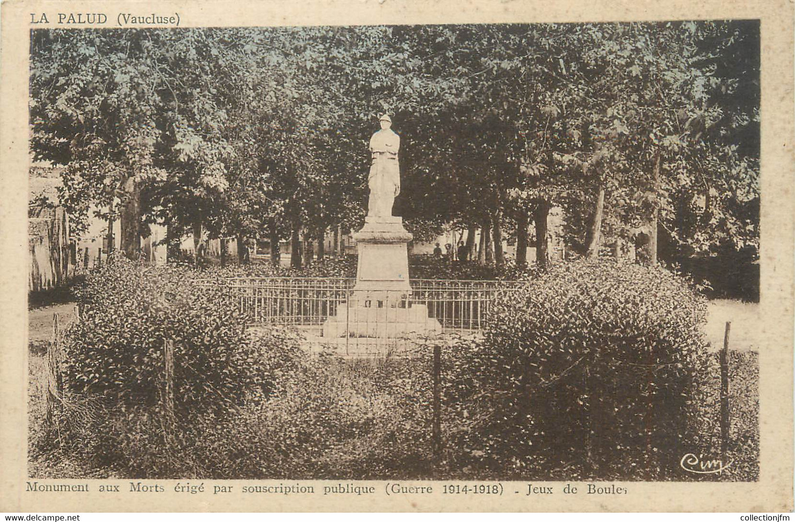 CPA FRANCE 84 " Lapalud, Le Monument Aux Morts" - Lapalud