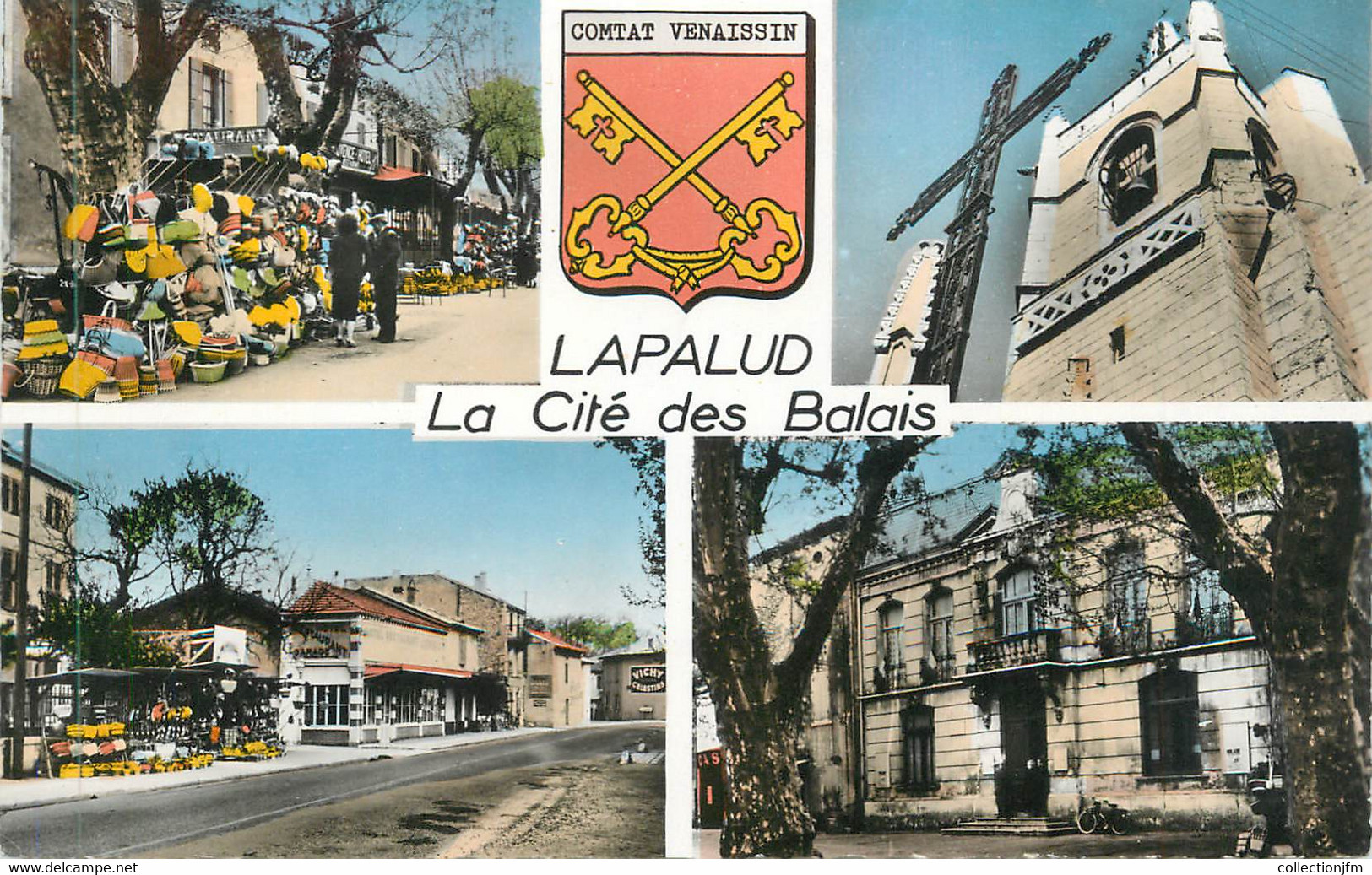 CPSM FRANCE 84 "Lapalud, Vues" - Lapalud