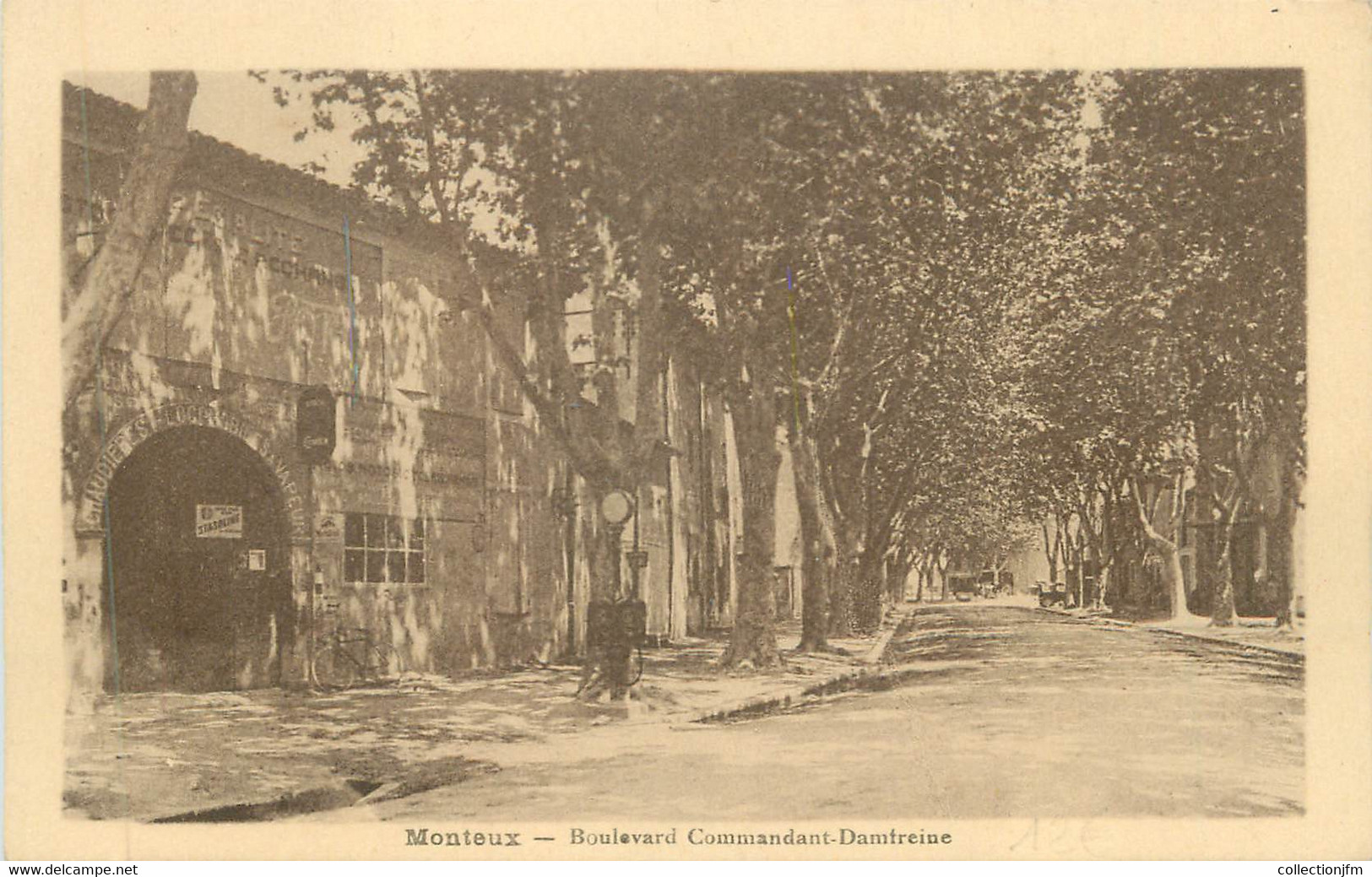 CPA FRANCE 84 "Monteux, Boulevard Commandant Damfreine" - Monteux