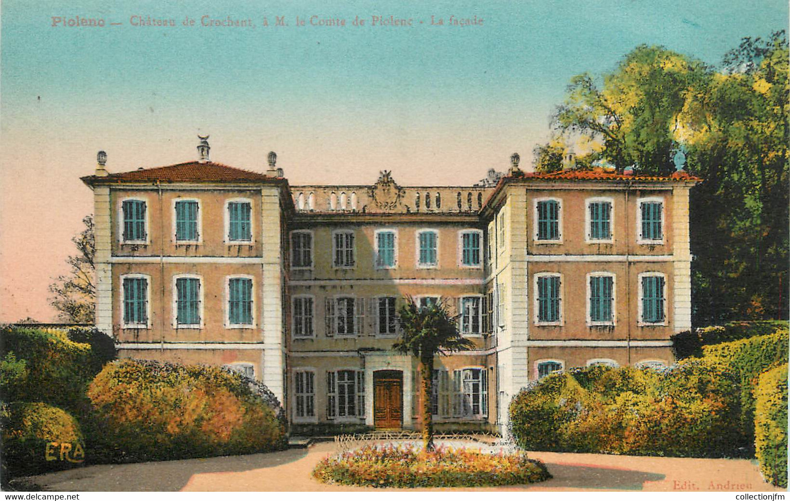 CPA FRANCE 84 " Piolenc, Le Château De Crochant" - Piolenc