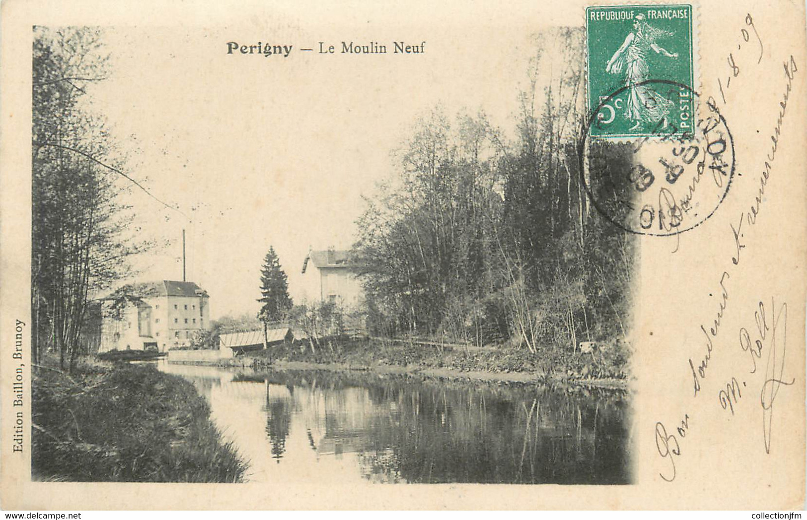 CPA FRANCE 94 " Perigny, Le Moulin Neuf" - Perigny