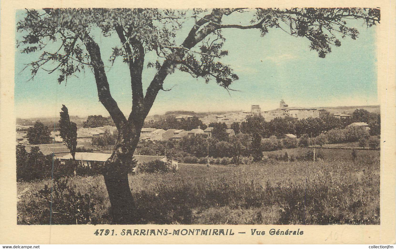 CPA FRANCE 84 "Sarrians Montmirail, Vue Générale" - Sarrians