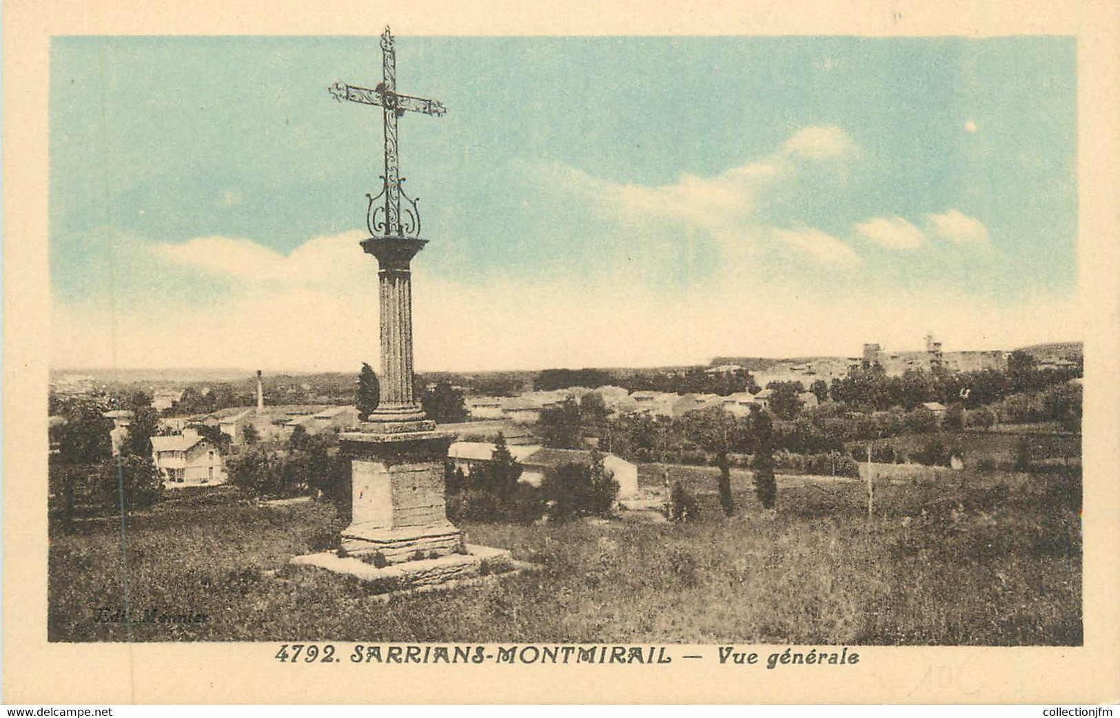 CPA FRANCE 84 "Sarrians Montmirail, Vue Générale" - Sarrians