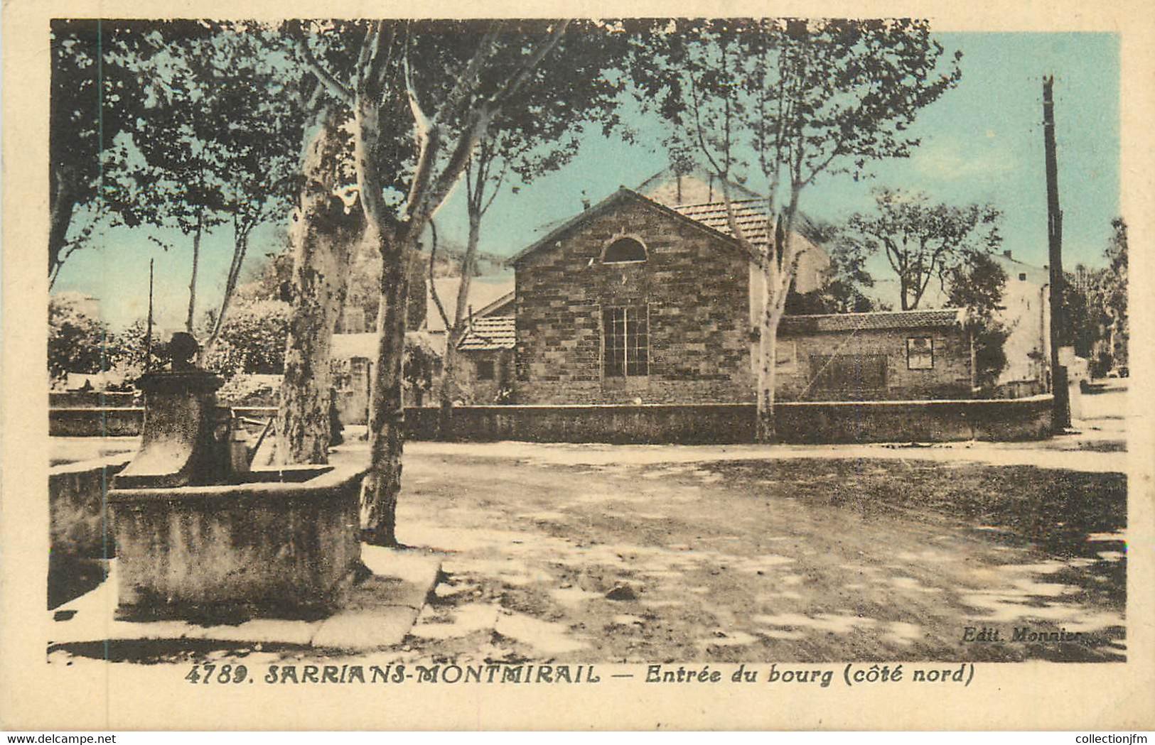 CPA FRANCE 84 "Sarrians Montmirail, Entrée Du Bourg" - Sarrians