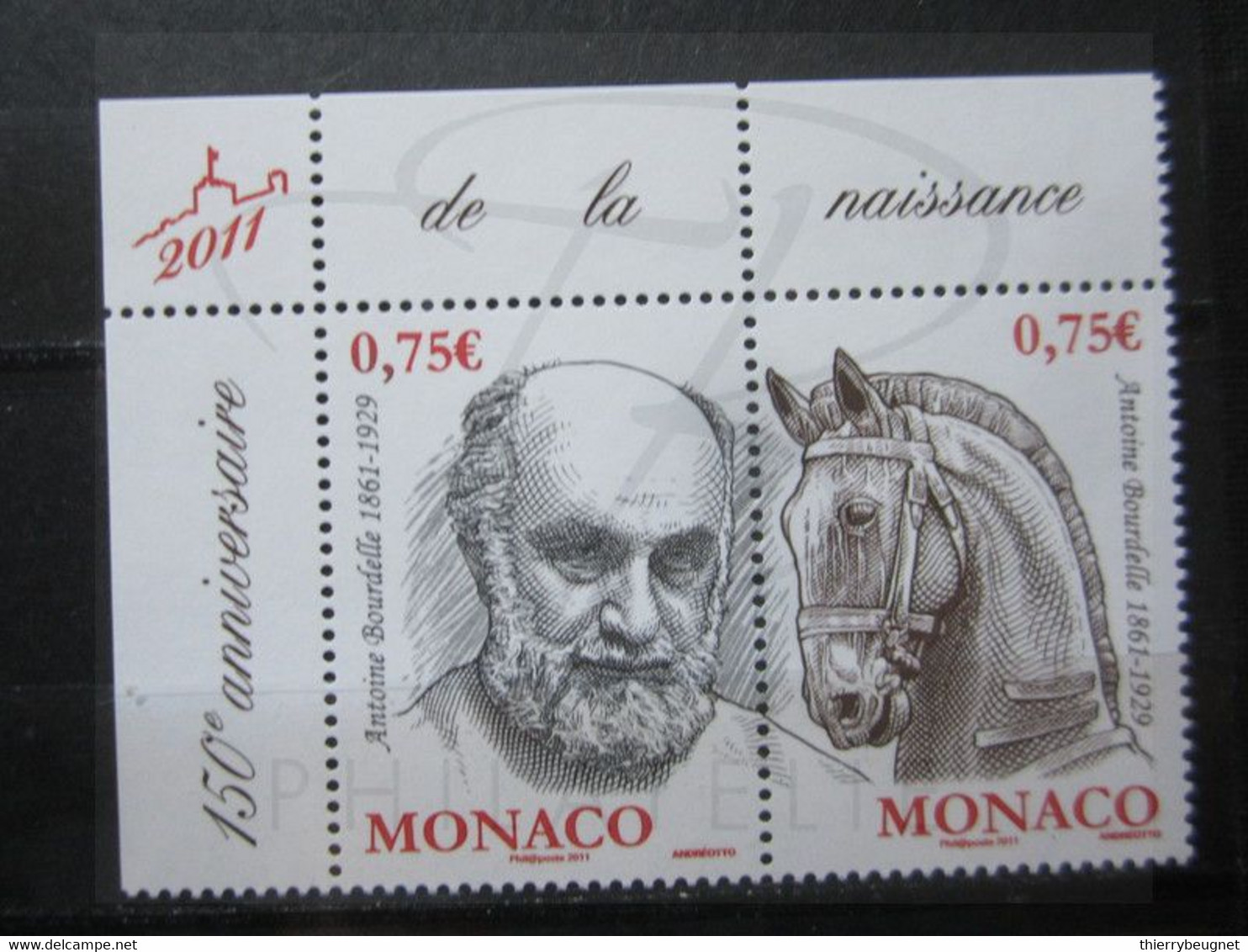 VEND BEAUX TIMBRES DE MONACO N° 2769 + 2770 + BDF , XX !!! - Unused Stamps